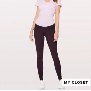 Lululemon wunder under mid rise pant 28”
